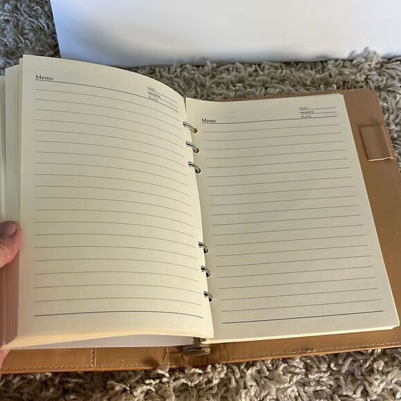 J Francis leather day planner - Picture 12 of 15